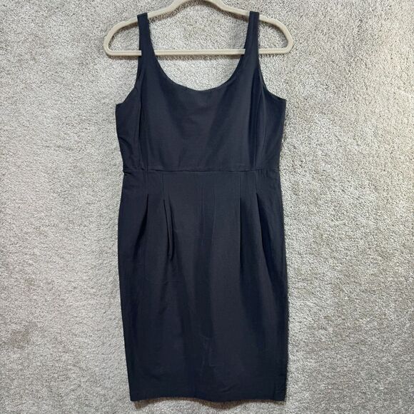 Eileen Fisher Cami Strap Dress Women's XS Gray Washable Stretch Crepe Sleeveless - Picture 1 of 13